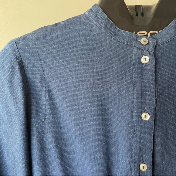 A.P.C. Audrey dress in navy blue - Picture 3 of 8